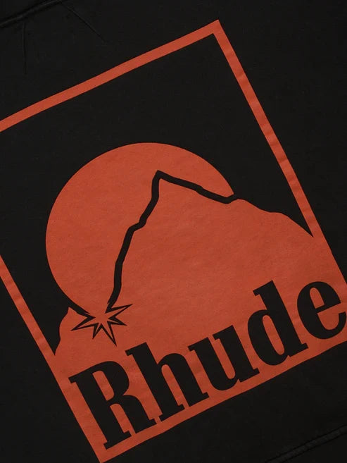 Rhude Moonlight Badge Full-Zip Hoodie