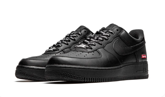 Nike Air Force 1 Low Supreme – Mini Box Logo Black