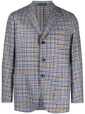 SARTORIO NAPOLI plaid-check single-breasted blazer