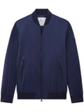 Woolrich logo-appliqué bomber jacket