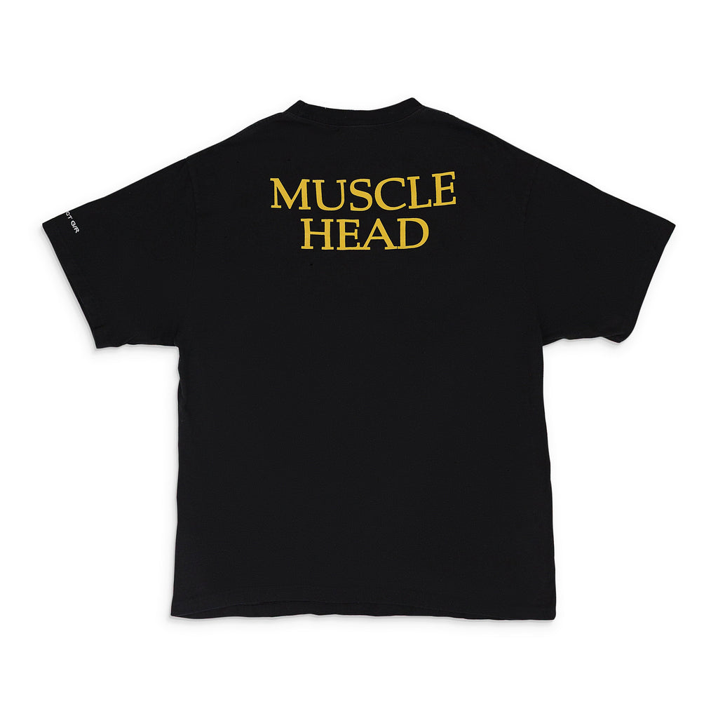 WASHED BLACK MIXED PRINTED VINTAGE T-SHIRT