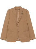 Lardini blazer with herringbone pattern