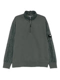 C.P. Company half-zip quilted sleeve sweatshirt