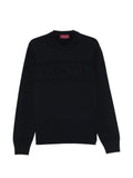 Gucci knit cotton wool jumper with intarsia