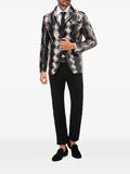 Billionaire blazer in leather