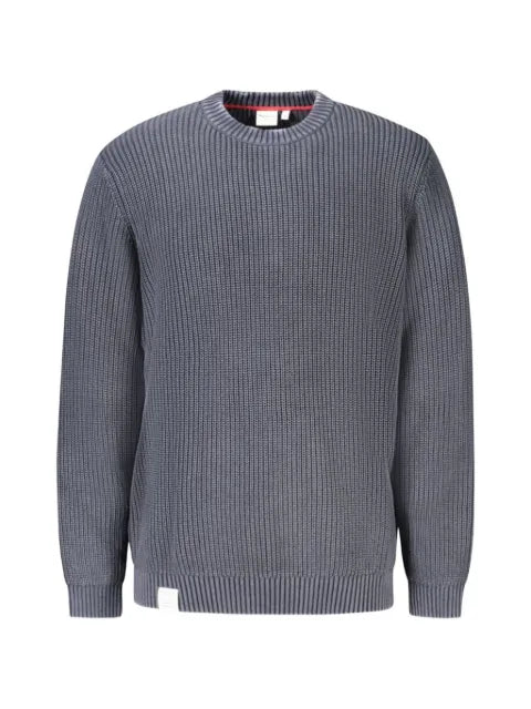 Pepe Jeans ribbed-knit crew-neck sweater