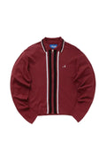 Awake NY zip-up striped cardigan