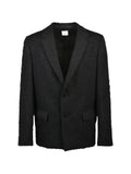 FILTH textured single-breasted blazer