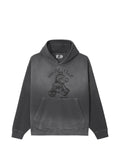 izzue graphic-print cotton hoodie