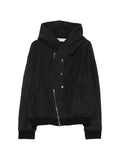 Individual Sentiments crinkled-finish hooded jacket