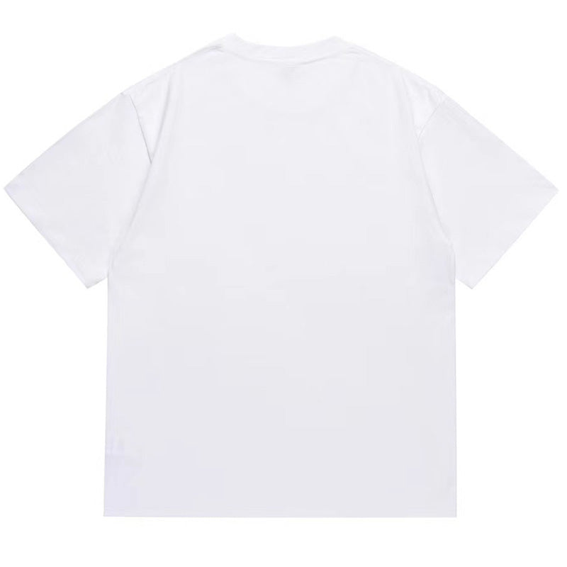 BAPE Blue ABC Camo Ape Head Men's T-Shirt - Black