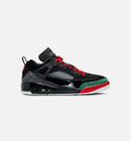 Spizike Low Black and Classic Green | Men's Lifestyle Shoe | Black/Classic Green/White/University Red