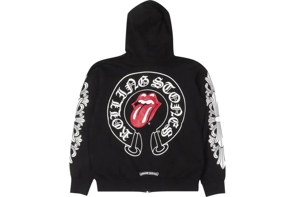 Chrome Hearts Rolling Stones Zip Up Black