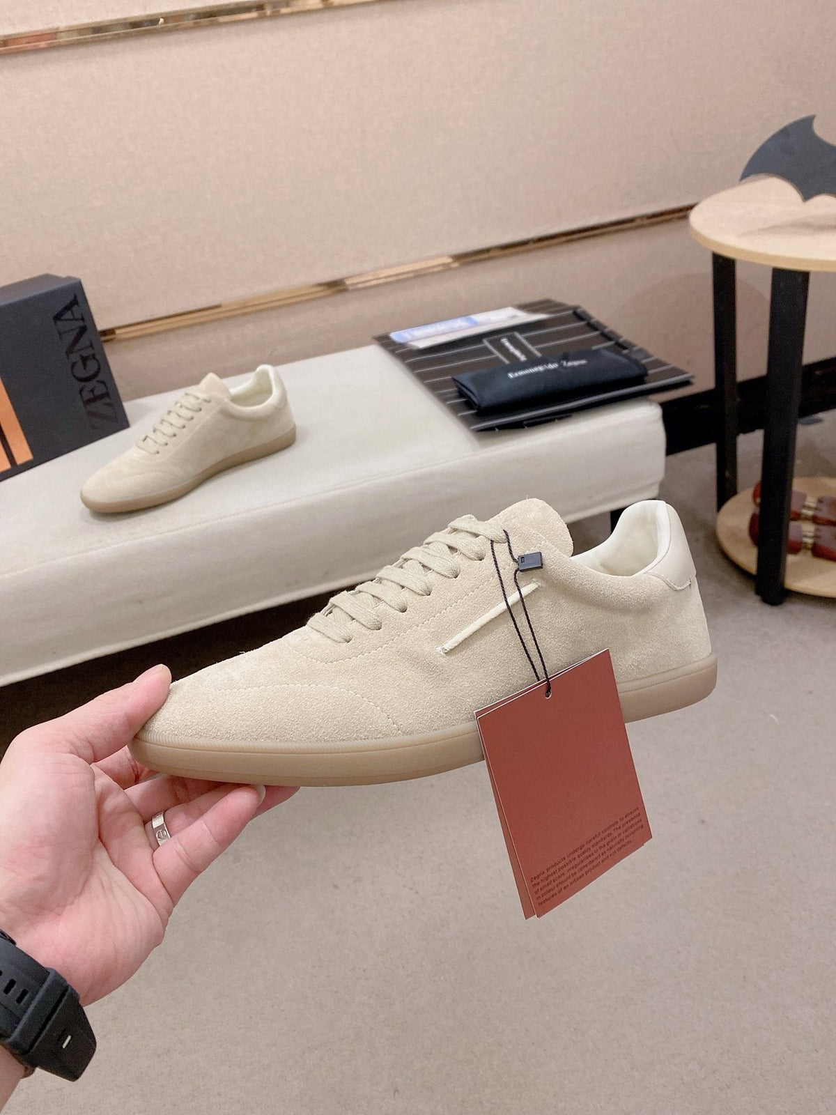 Zegna Men's Low-Top Sneakers