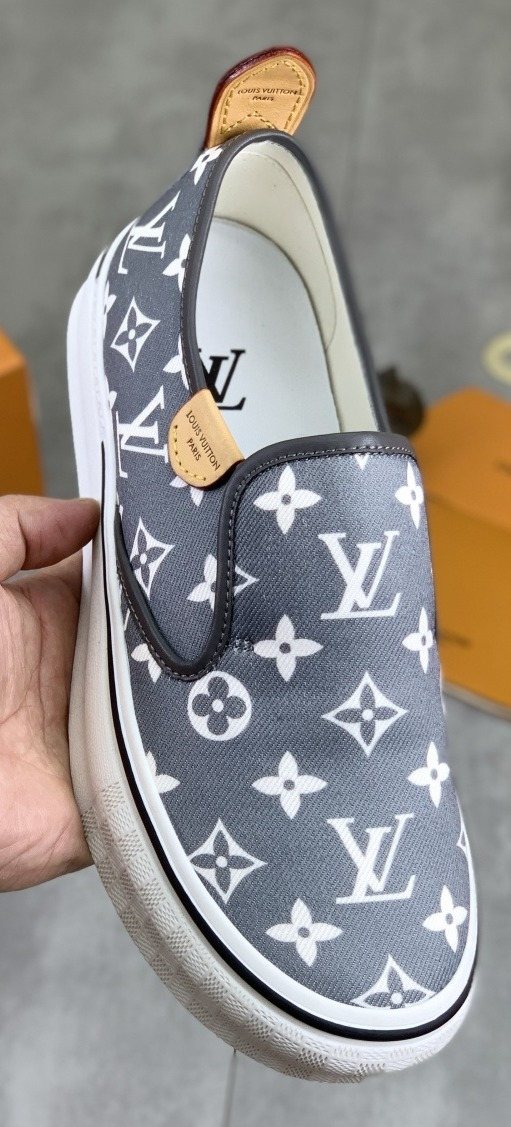 Louis Vuitton Monogram Slip-On Sneakers